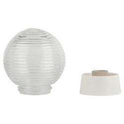 Светильник ЭРА НБП 01-60-004 с прямым основанием Гранат стекло IP20 E27 max 60Вт D150 шар