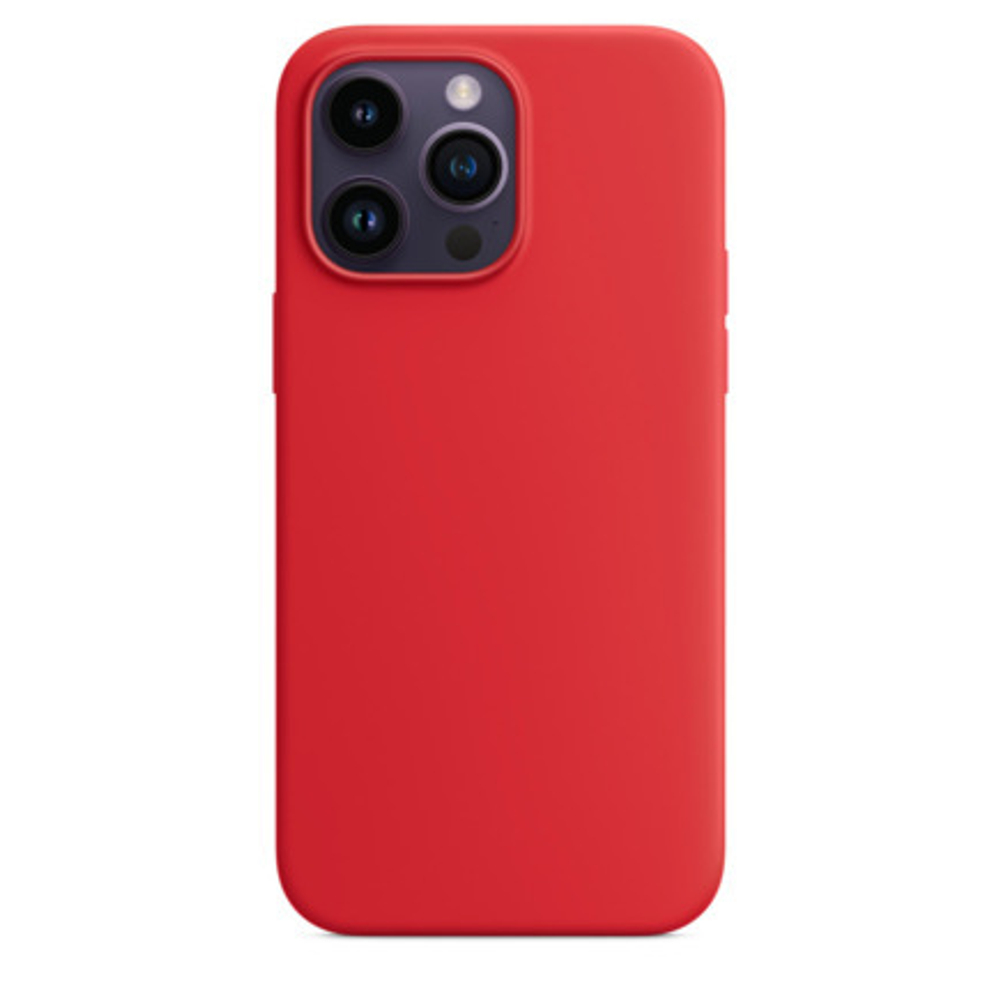 Силиконовый чехол с поддержкой MagSafe Apple Silicone Case для iPhone 14 Pro Max