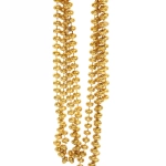 Бусы на ёлку 2,0 м «Жемчуг» 0,68 см, Золото