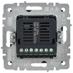 BRITE Термостат электронный с индикацией ТС10-1-БрШ шампань IEK