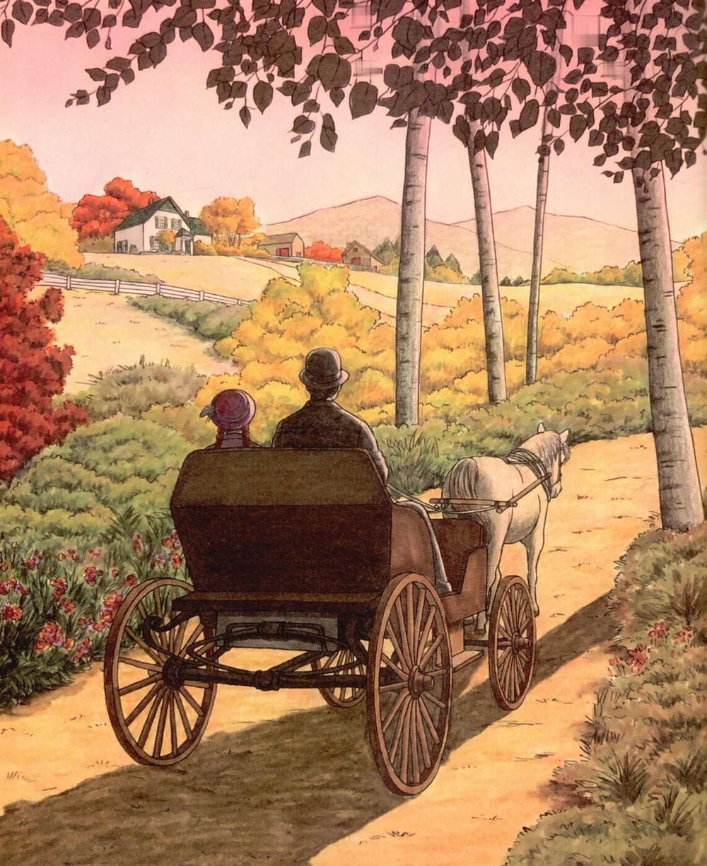 Red Head Ann. Colouring Book