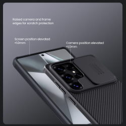 Чехол от Nillkin с встроенным круглым магнитом для Samsung Galaxy S25 Ultra, серия CamShield Pro Magnetic Case
