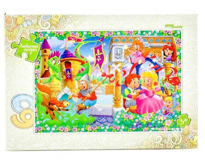 Пазл 60эл. "Спящая красавица" Любимые сказки (Степ пазл)