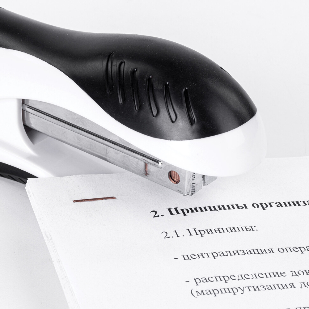 Скобы для степлера медное покрытие №24/6 1000 штук BRAUBERG "EXTRA" до 30 листов (40 штук в упаковке)