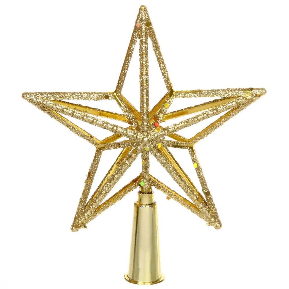 Звезда на елку «Кремлевское сияние» 15*18 см, Золото