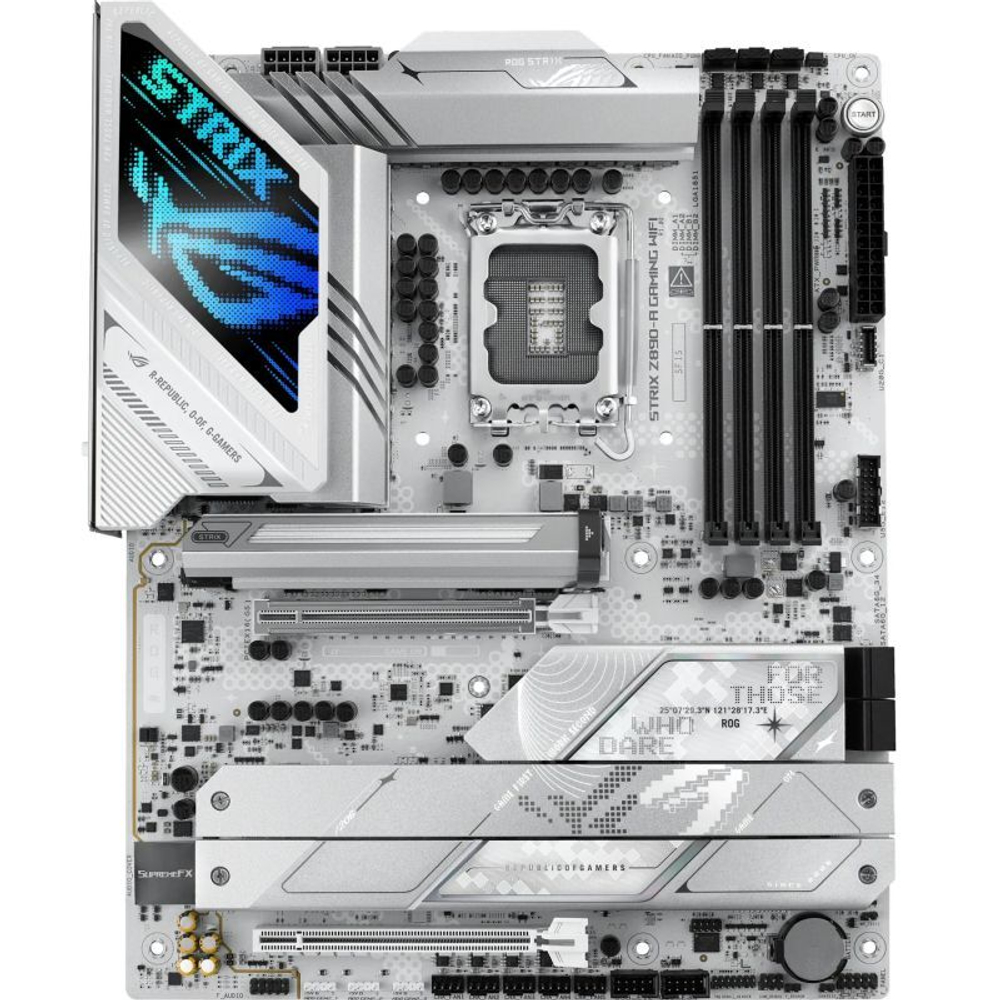 Материнская плата ASUS ROG STRIX Z890-A GAMING WIFI, LGA1851, DDR5, ATX