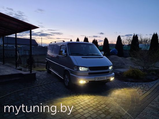 Реснички на фары для Volkswagen T4 косой
