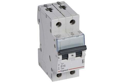 Автоматический выключатель B16A 2П 6000/10kA Tx3 Legrand