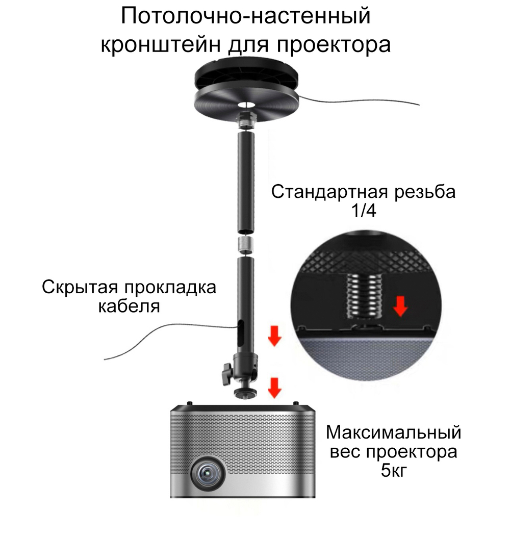 Кронштейн для проектора (HYDJ01-L01)