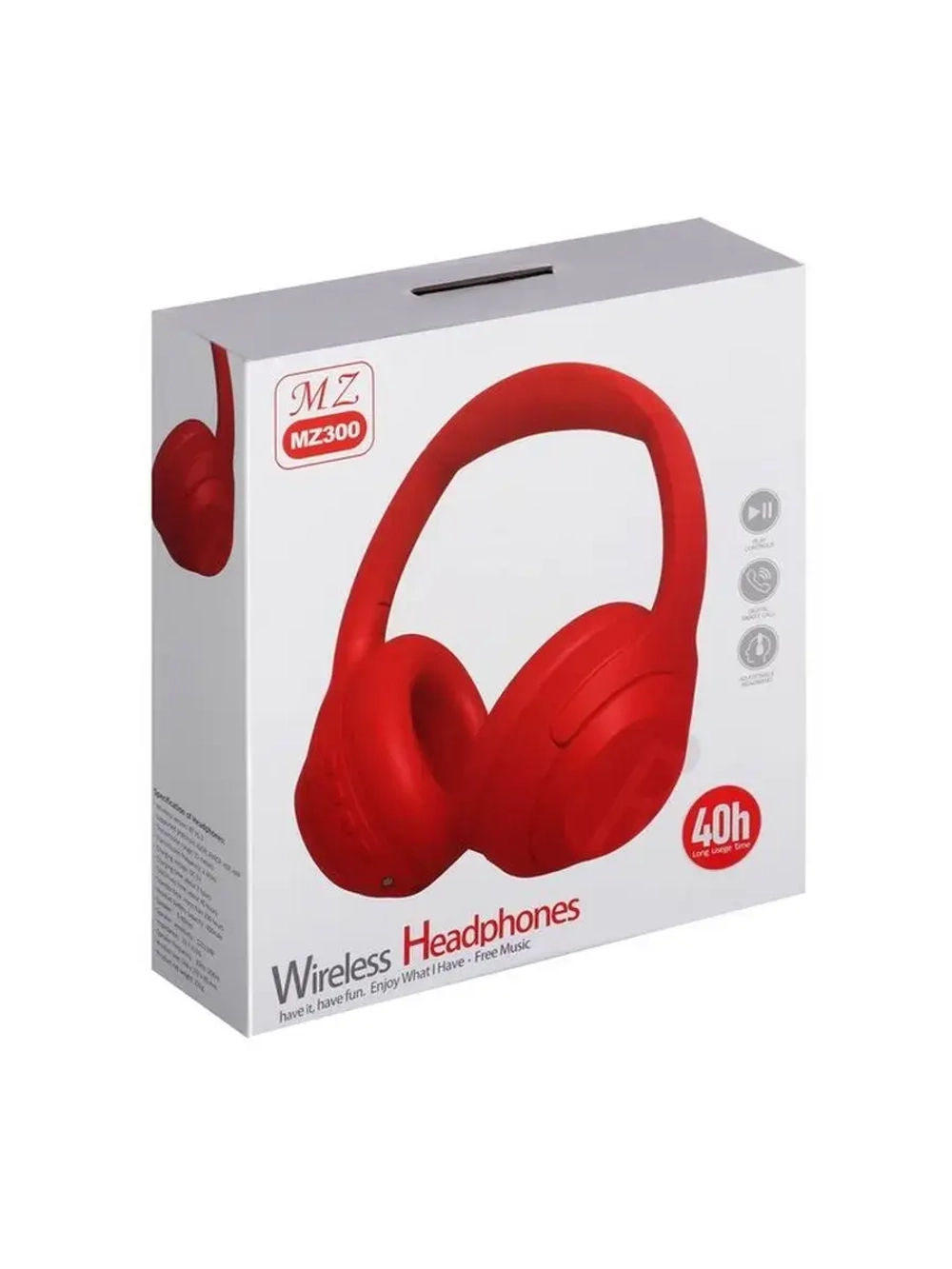 Наушники беспроводные, полноразмерные, MZ300, Bluetooth 5.3,
