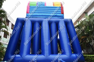 Надувная водная горка «Стремительные спуски», 24*6*8 м