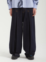 Джинсы (Balloon Fit) Long Tuck Wing Balloon Denim Pants