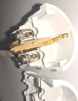 Удлинитель с заземлением "Доктор Ап" 1 розетка, 2 метра, ПуГВВ 3x2.5 мм, белый, 16А, серия "Мощный"