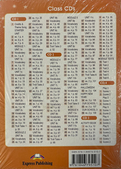 Fairyland 4. Class CD's (set of 4). Аудио CD для работы в классе (4 шт.)