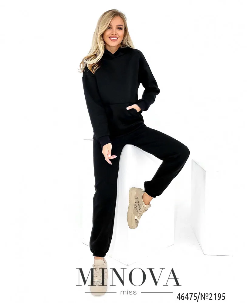 Костюм 2195-черный Minova