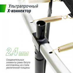 Батут UNIX line SUPREME GAME 8-16 ft Green