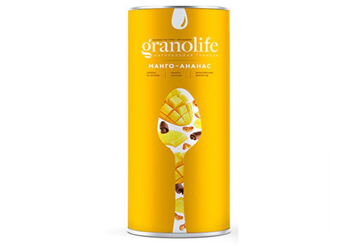 Гранола с манго и ананасом Granolife, 400г