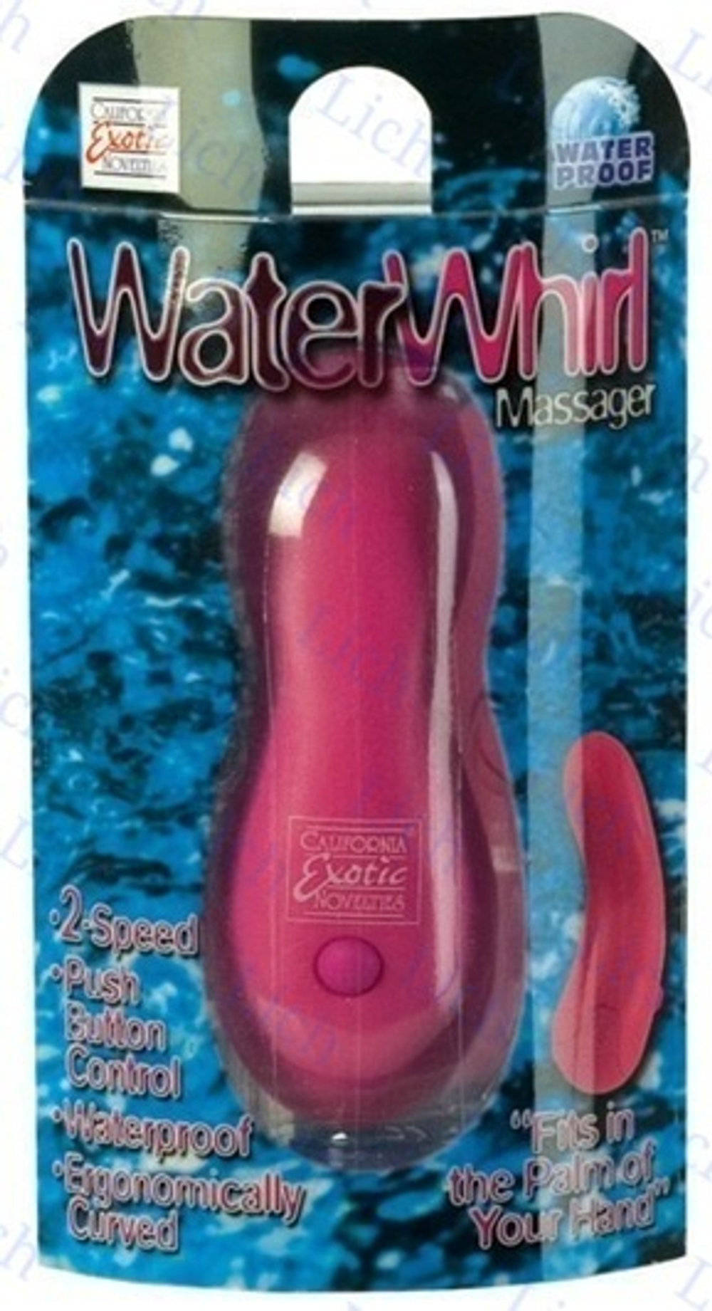 Накладной водонепроницаемый массажер WATERWHIRL