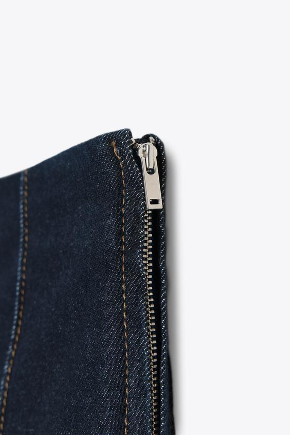 ZARA ДЖИНСЫ Z1975 КЛЕШ С ВЫСОКОЙ ПОСАДКОЙ, СИНИЙ