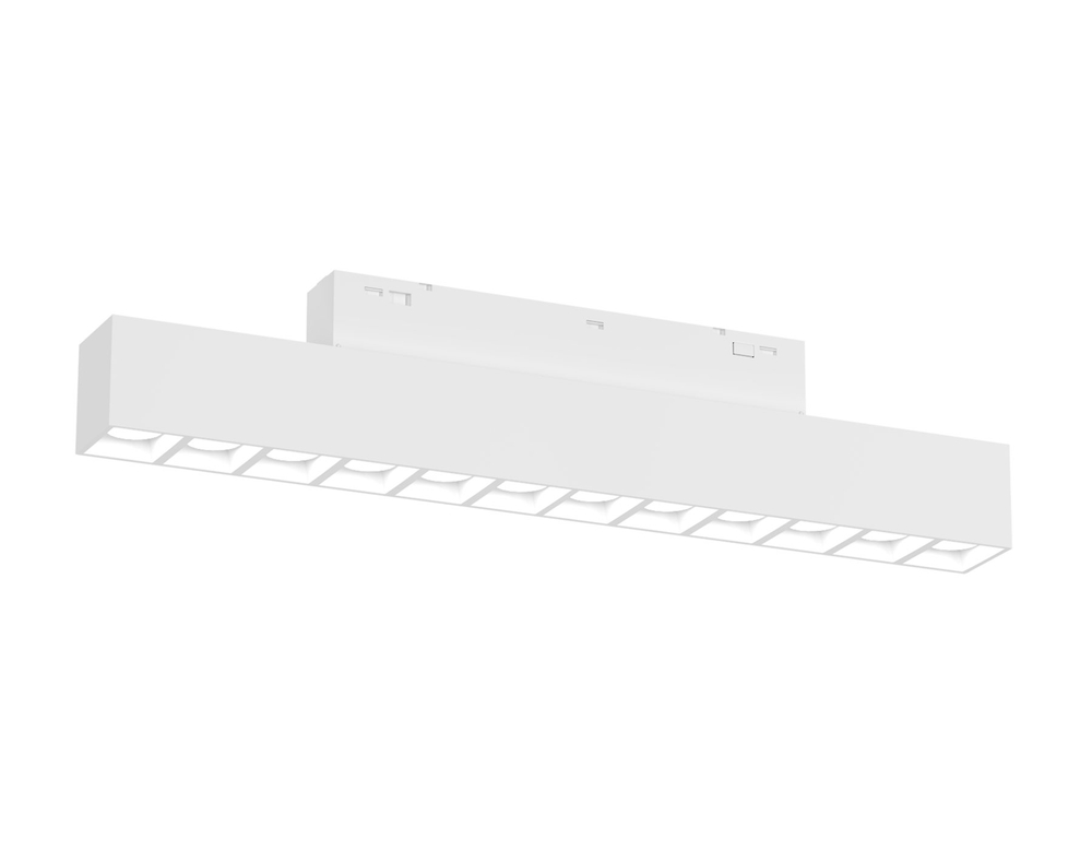 GL4490 WH белый IP20 12W 3CCT 3000-6000K SMART 48V 24° 218*22*25