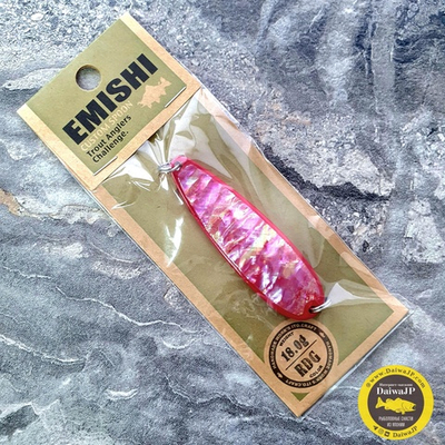 Блесна ITO CRAFT EMISHI CUSTOM SPOON AWABI 18g RDG