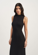 Платье JULIA с клиньями, чёрный