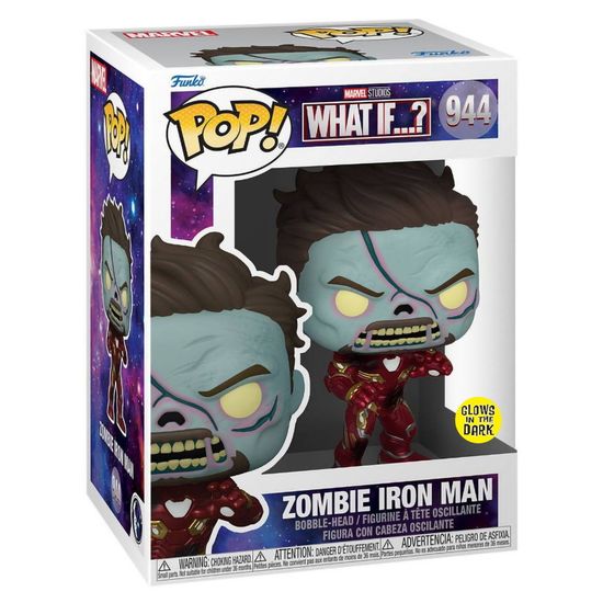 Фигурка Funko POP! Bobble Marvel What If Zombie Iron Man (GW) (Exc) (944) 58178