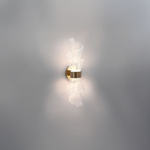 737672 Бра ACRILE 8W LED 1100LM G ЗОЛОТО/ПРОЗРАЧНЫЙ 2700/4200/6400K