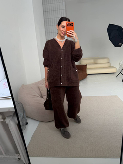 Костюм «Пушистик» в шоколадном цвете