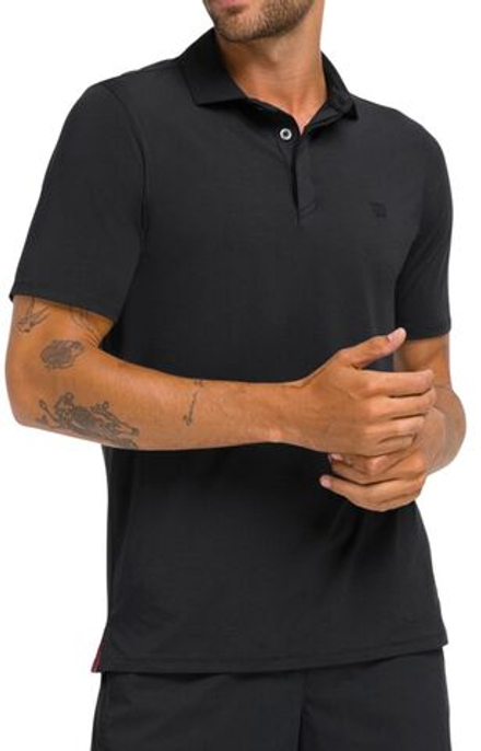 Теннисное поло Wilson League - black