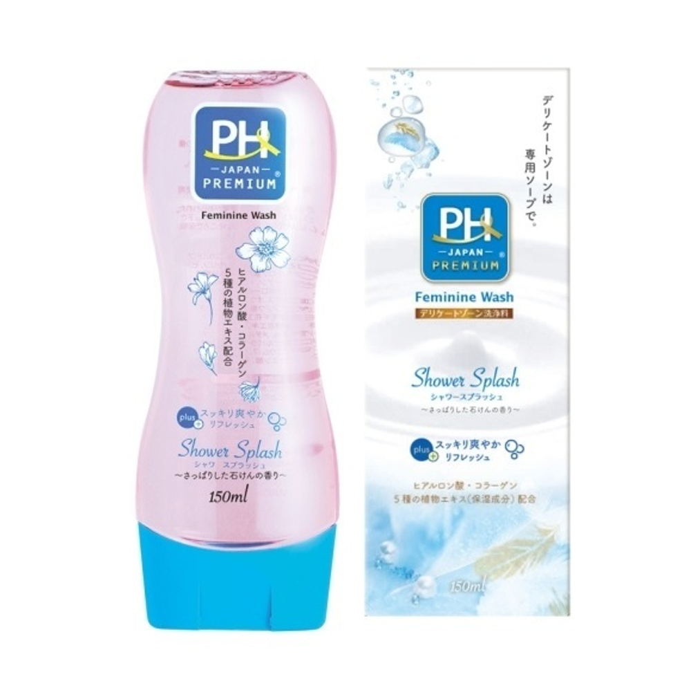 JRS Нежный гель для интимной гигиены "pH Care" с пантенолом и растительными экстрактами (с экстрактом ромашки и ароматом мыла) 150мл