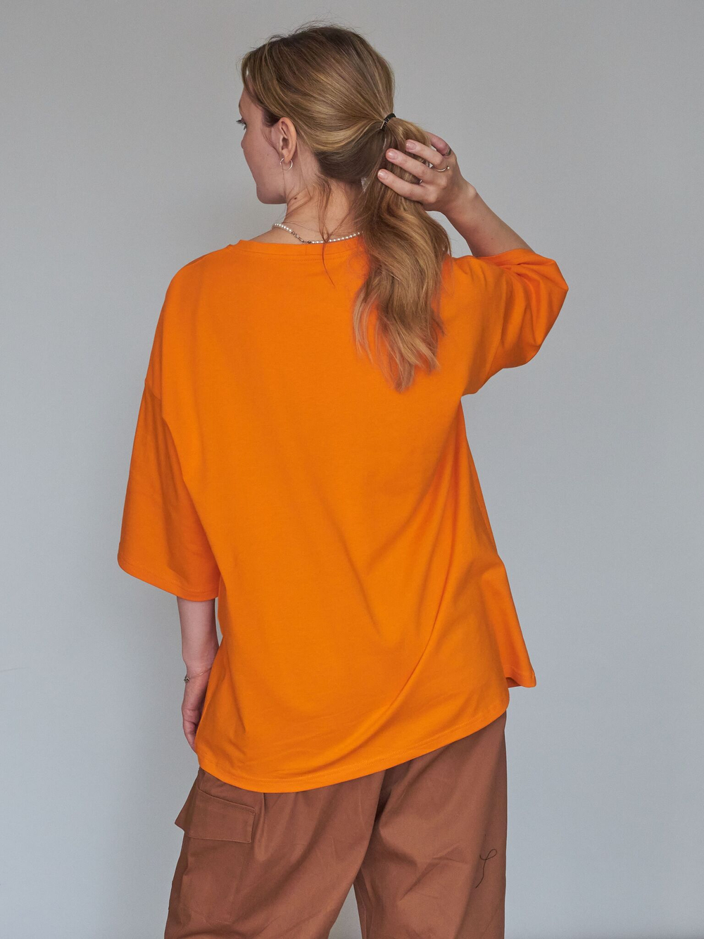 Футболка удлиненный рукав