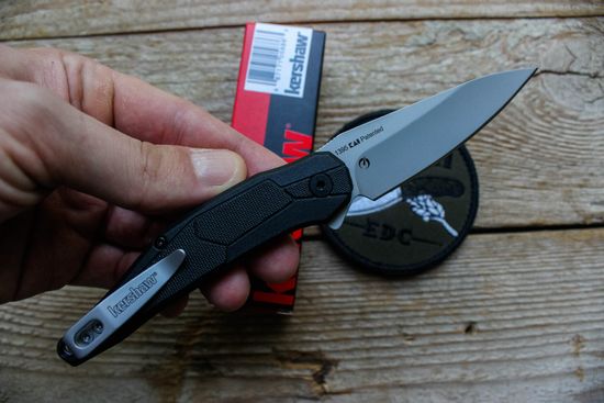 Складной нож KERSHAW 1395 Lightyear c клинком из стали 4Cr14MoV, рукоять GRN