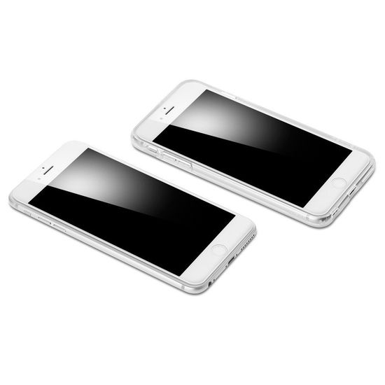 SGP Spigen Screen Protector Full Cover Glass White SGP11635 - Противоударное стекло закрывающее весь дисплей iPhone 6 Plus / 6S Plus