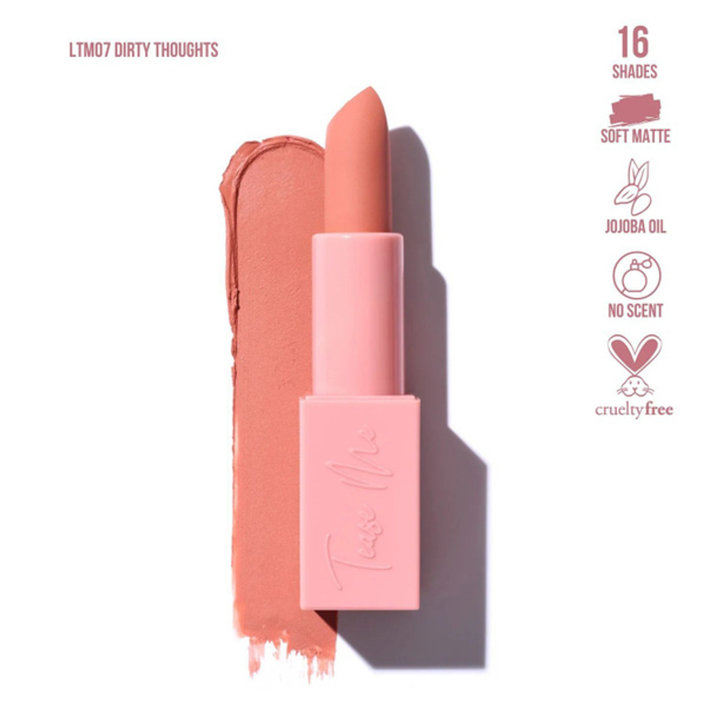 Beauty Creations Tease me Матовая помада для губ 07 Dirty Thoughts