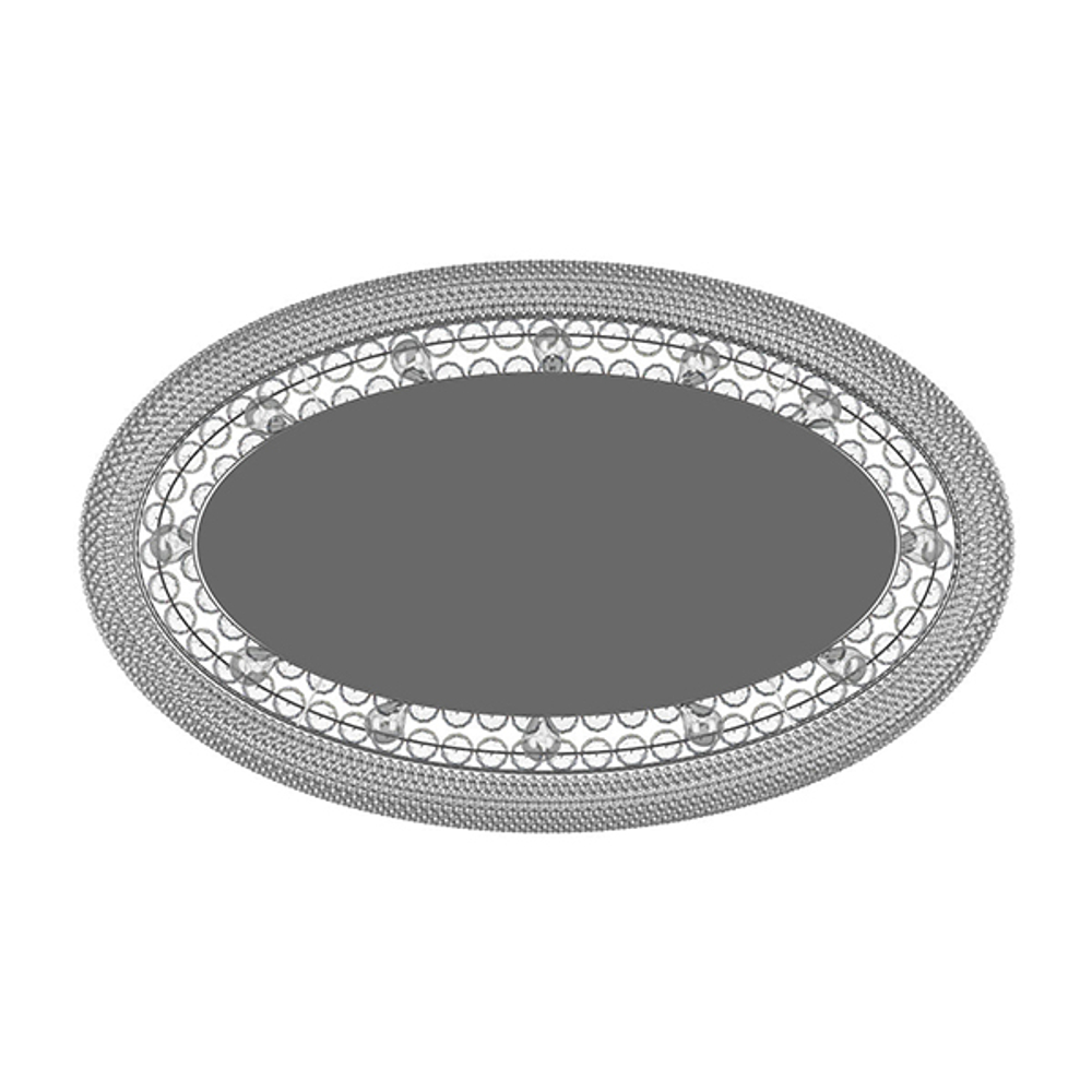 704214 Люстра потолочная MONILE 21х40W E14 ХРОМ