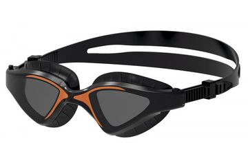 Очки для плавания Seac Lynx тонированные стекла черный/оранжевый