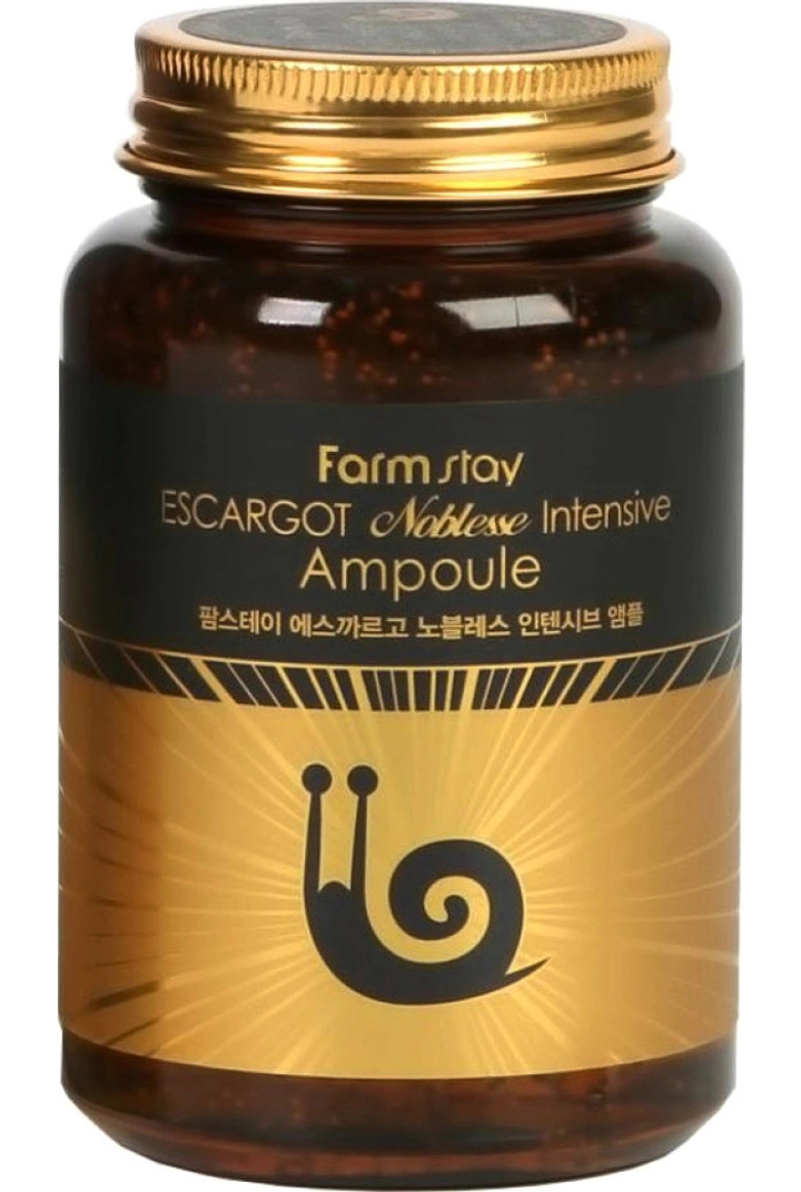 Сыворотка ампульная для лица FarmStay Escargot с муцином улитки 250 мл