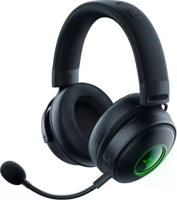 Гарнитура беспроводная Razer Kraken V3 Pro (RZ04-03460100-R3M1) вибрация HyperSense, звук THX, подсветка Chroma RGB