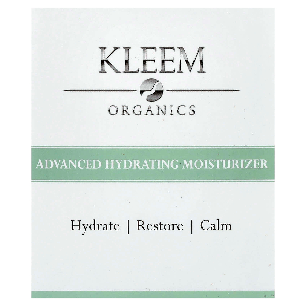 Kleem Organics, Улучшенное увлажняющее средство, 50 мл (1,7 жидк. Унции)
