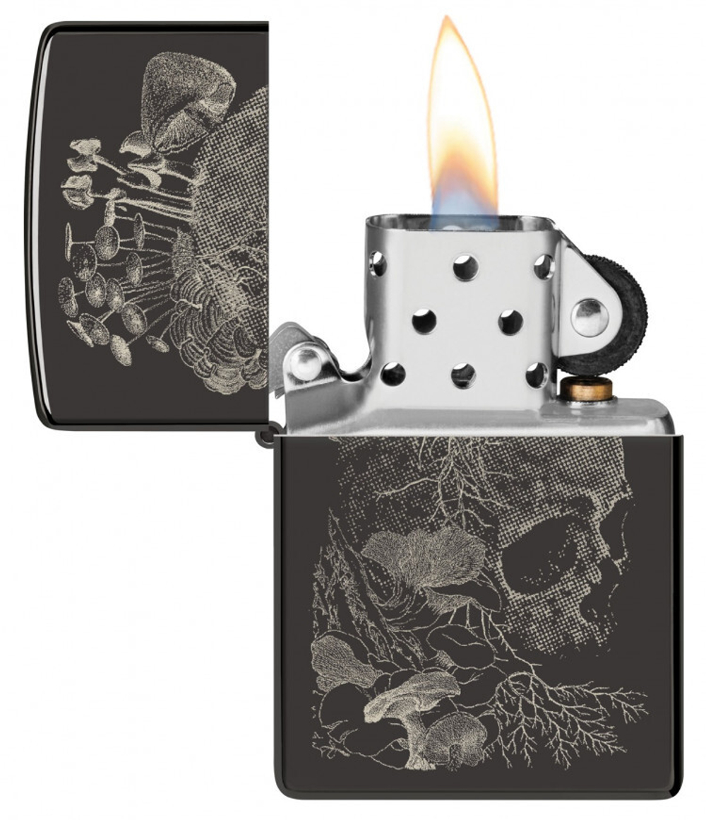Зажигалка ZIPPO 48590 Skull Mushroom Design