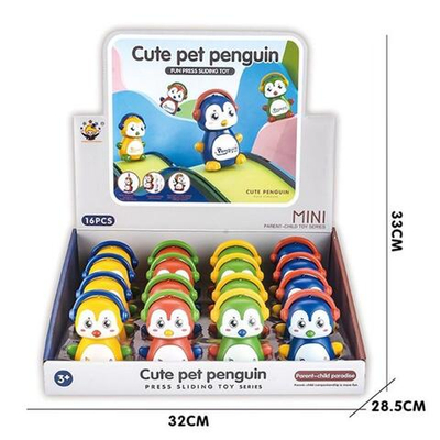 Игрушка заводная Пингвин в ассорт. 201148219