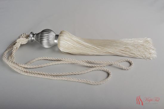 Подхваты-кисти для штор 2шт. молочный