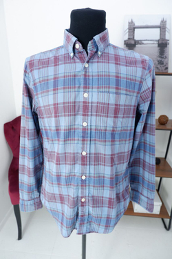 Рубашка Abercrombie & Fitch в клетку 50 размер