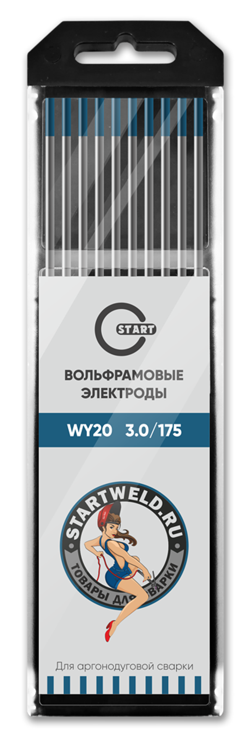 Вольфрамовый электрод WY 20 3,0/175 (синий) WY2030175