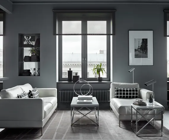 Торшер Link белый