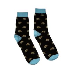 Носки BOOMERANGS Унылый котик, черный