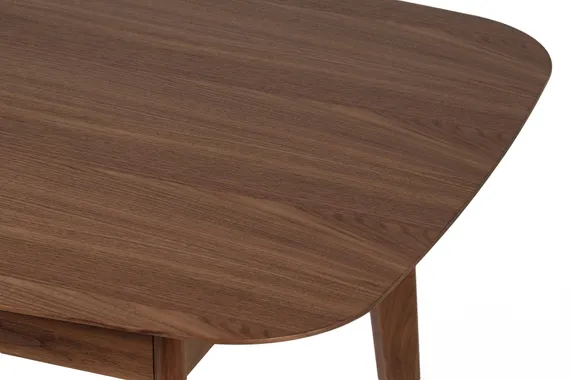 Раздвижной обеденный стол Hera 180-220х90 см, шпон ореха