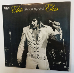 Винтажная виниловая пластинка LP Elvis Presley That's The Way It Is (Japan 1971)