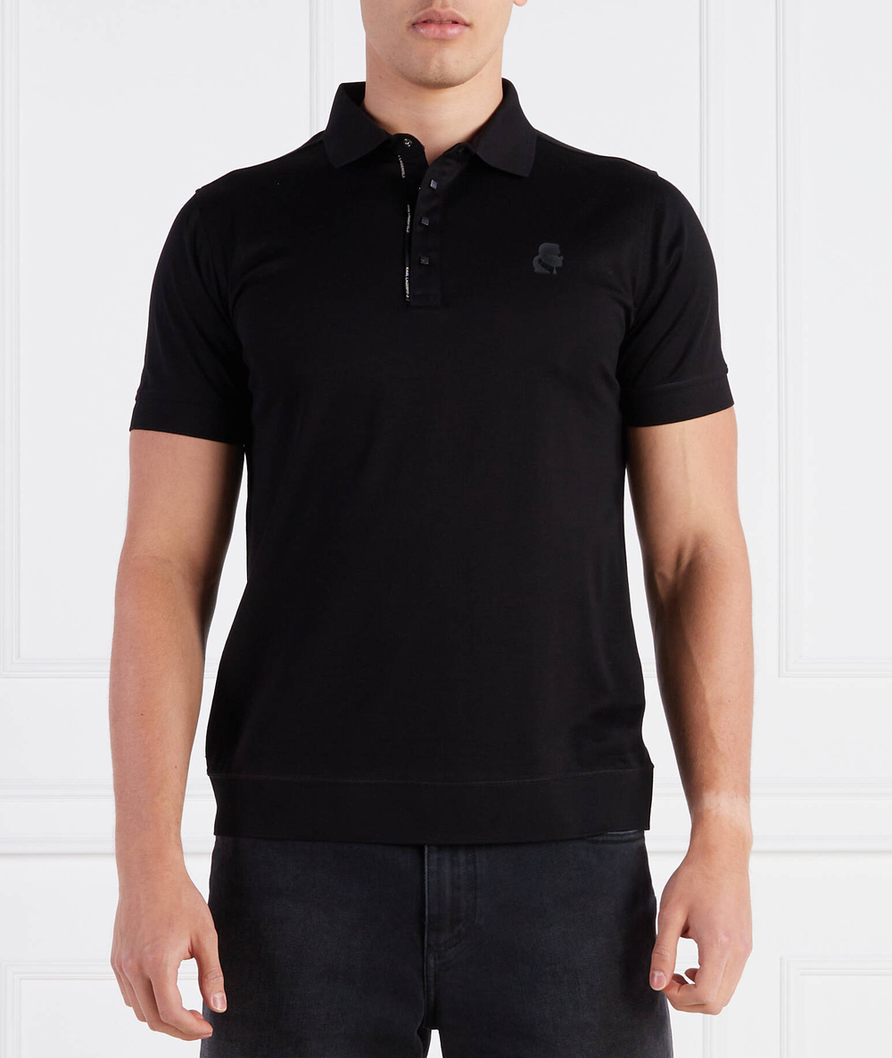 Поло PRESSBUTTON Karl Lagerfeld - черный(745001 532200)